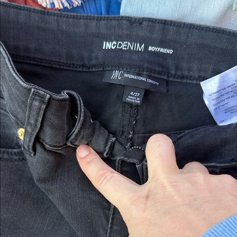 INC International Concepts Dark Gray Men's Jeans